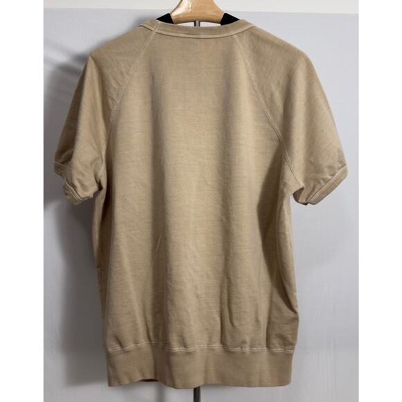 Save Khaki United Short Sleeve Sweatshirt - Natural/Beige - Men's Large - Picture 4 of 4